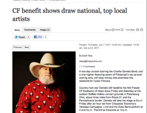 CF benefit shows draw national, top local artists